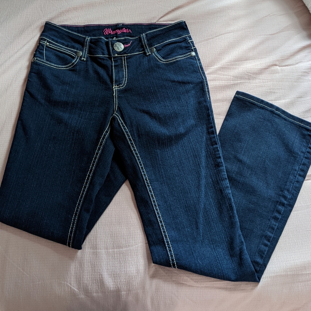 Wrangler low rise women's boot cut jeans